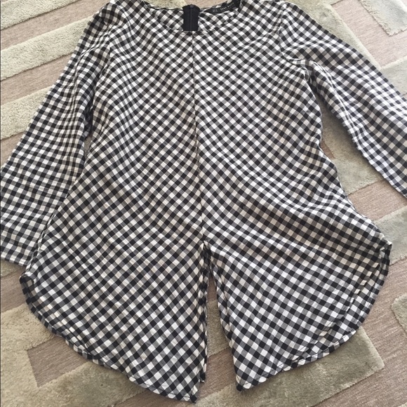 Zara Tops - Zara Basic Checkered top